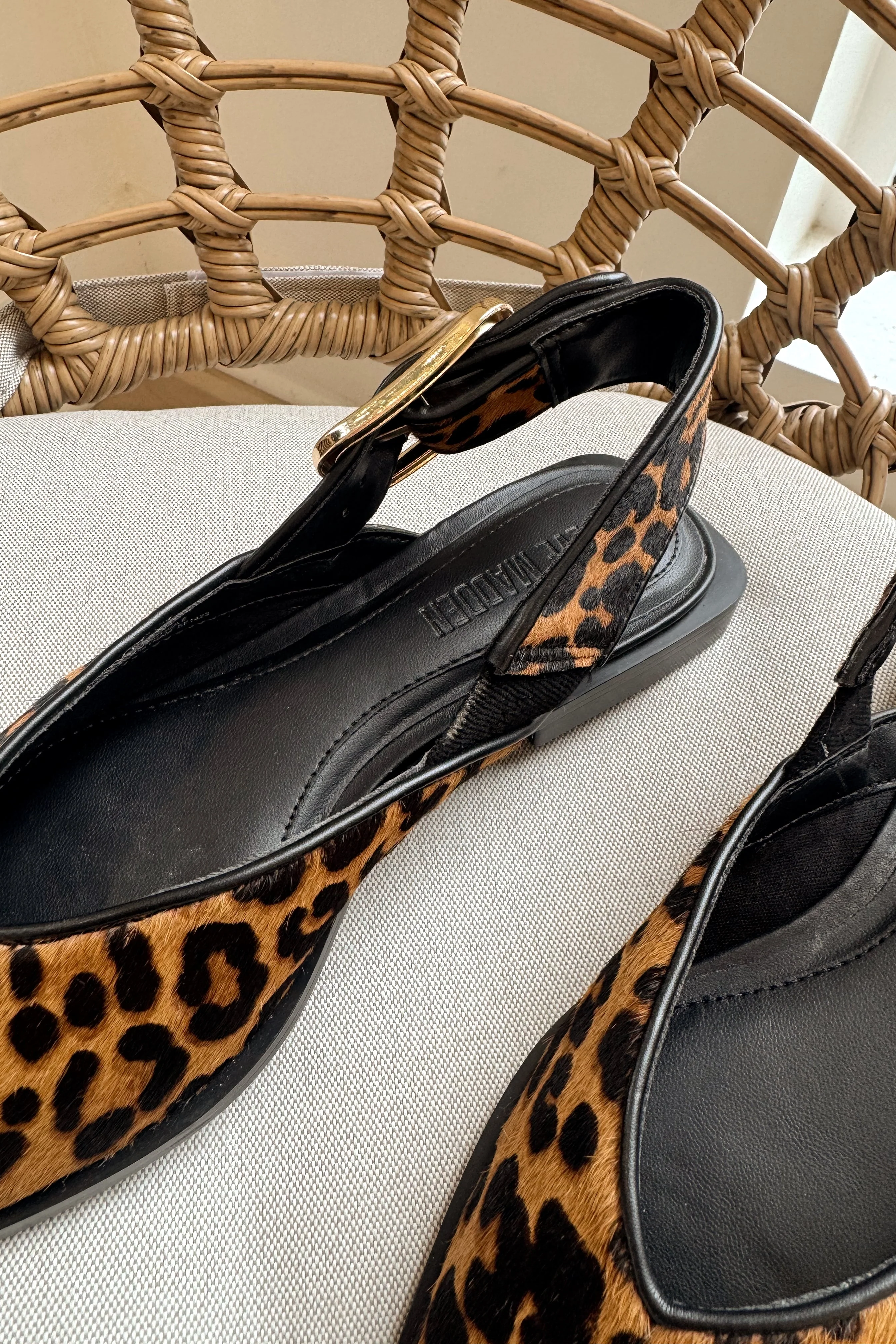 Steve Madden Shay Leopard Pointed Toe Flat - Image 4