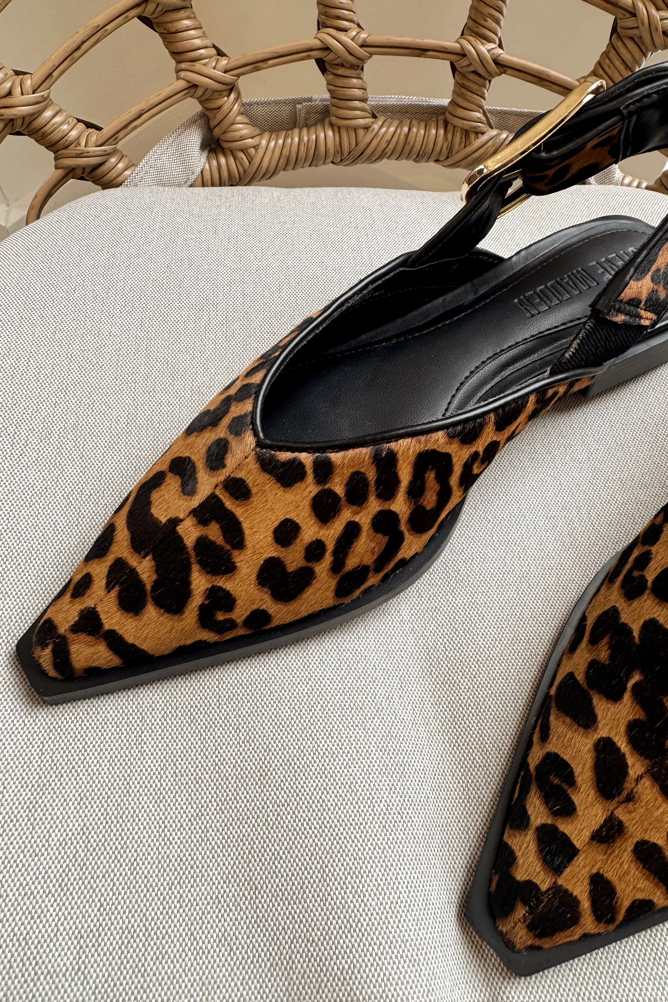 Steve Madden Shay Leopard Pointed Toe Flat - Image 5