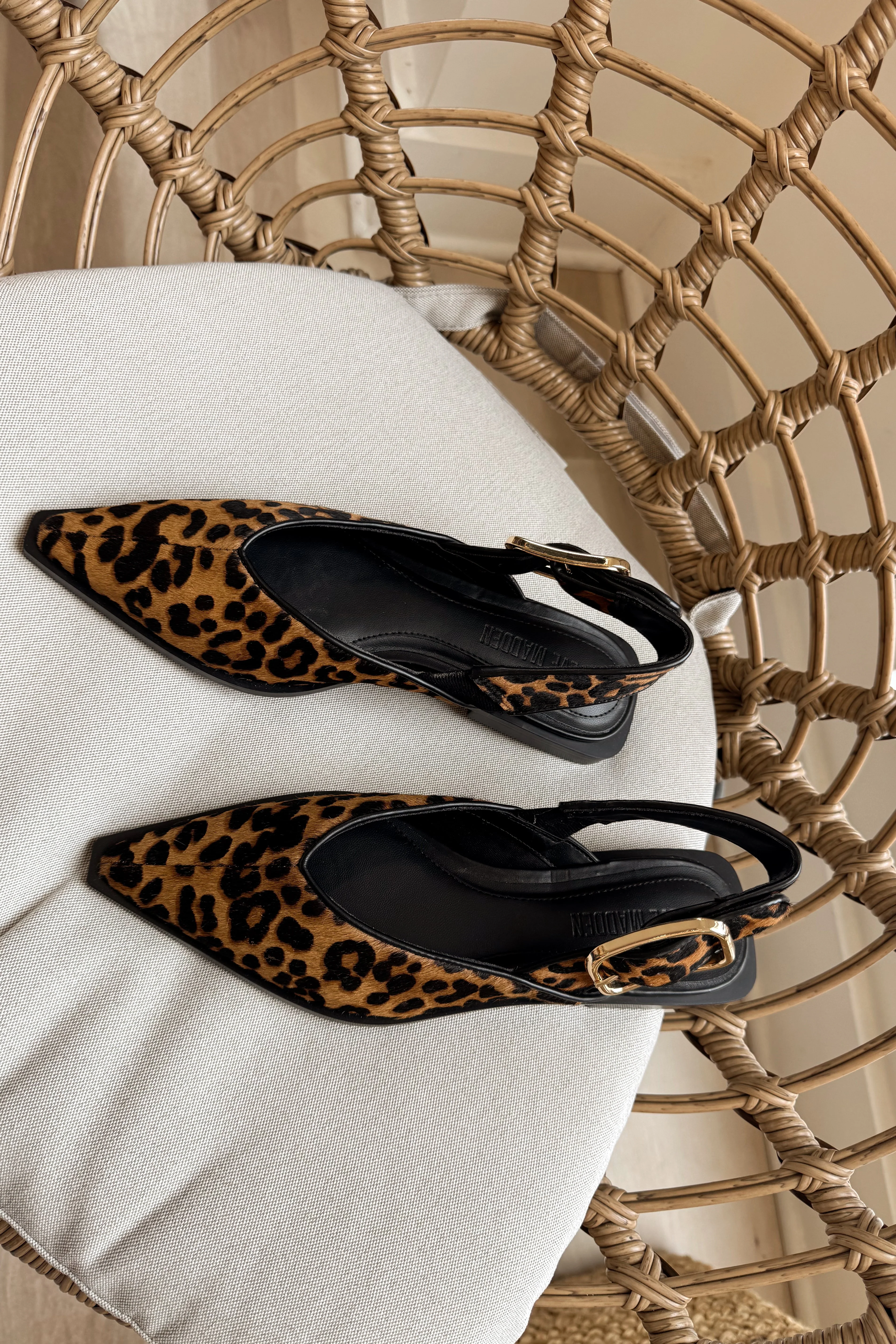 Steve Madden Shay Leopard Pointed Toe Flat - Image 7