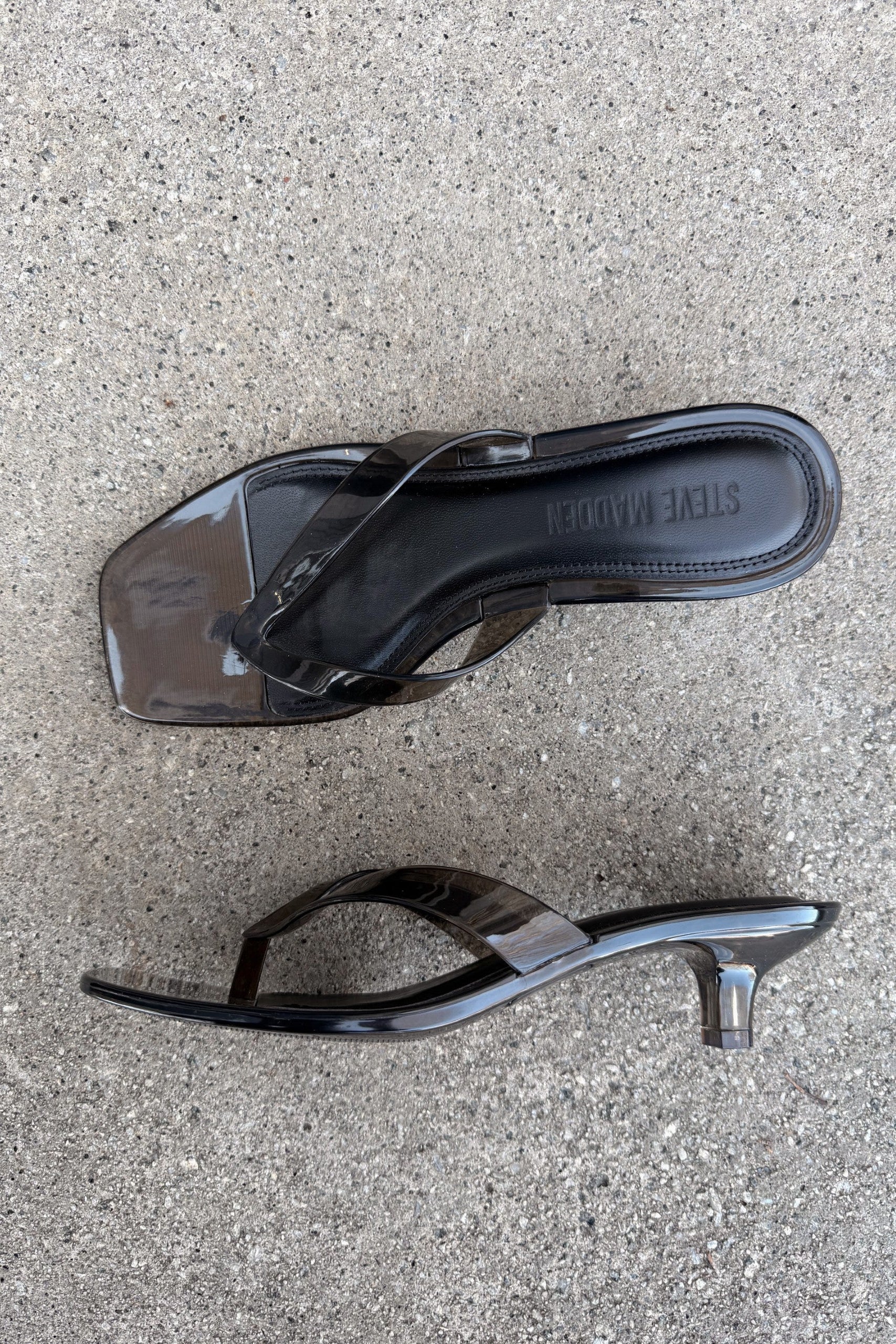 Steve Madden Tracie Jelly Smoke Heel Sandal - Image 2