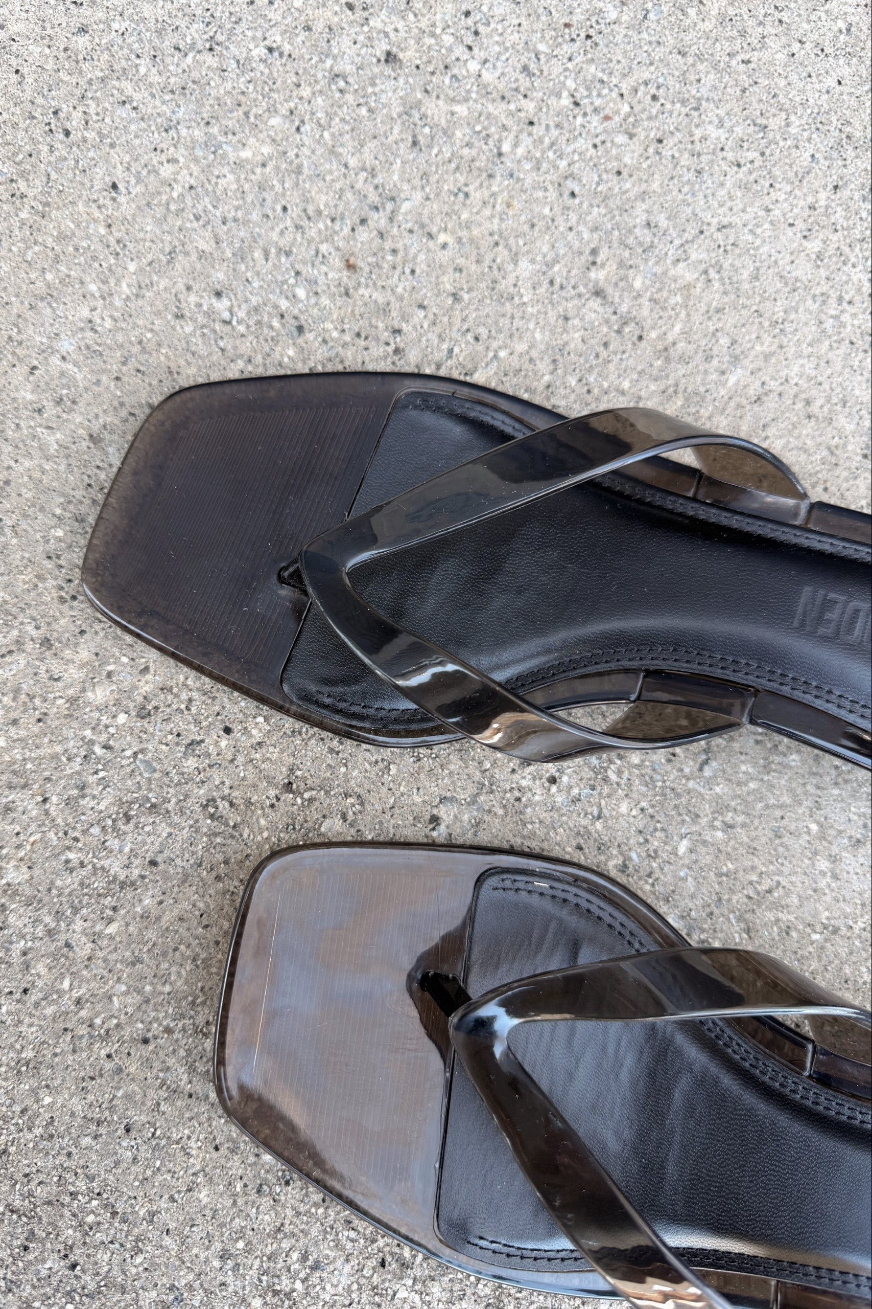 Steve Madden Tracie Jelly Smoke Heel Sandal - Image 6