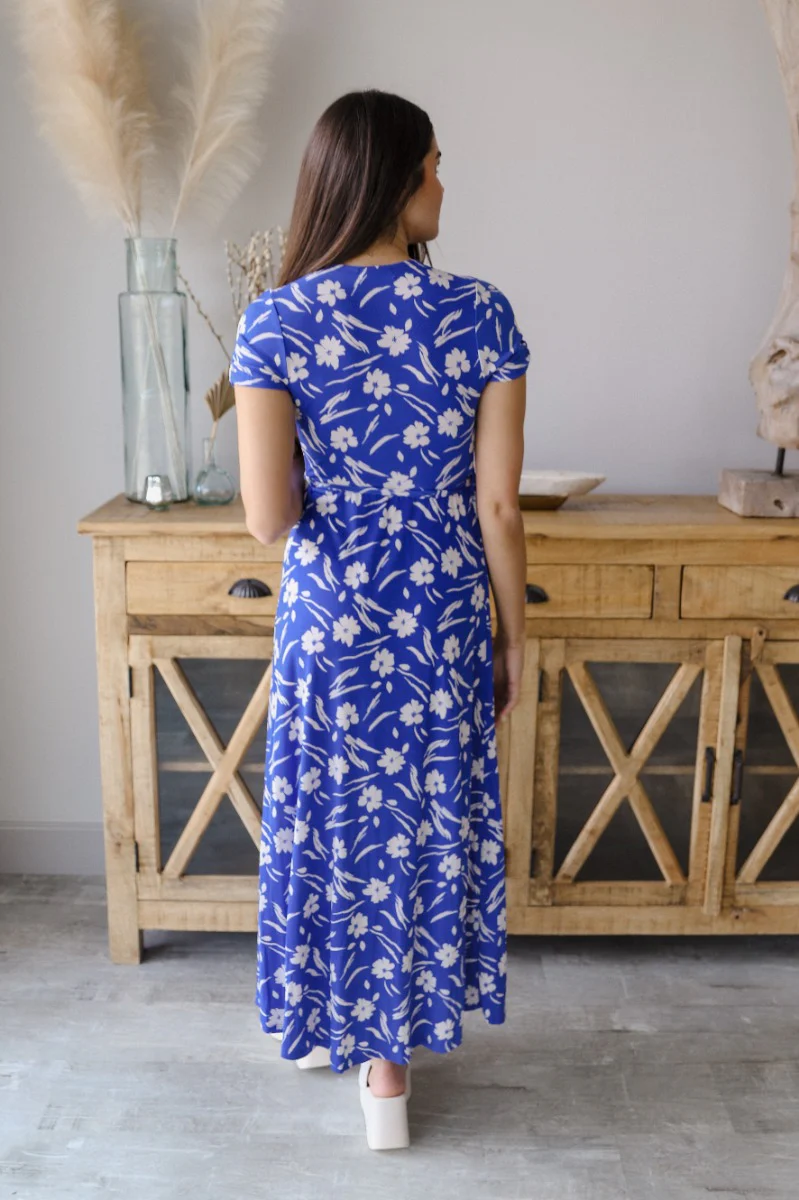 Summertime Blues Maxi Dress - Image 5