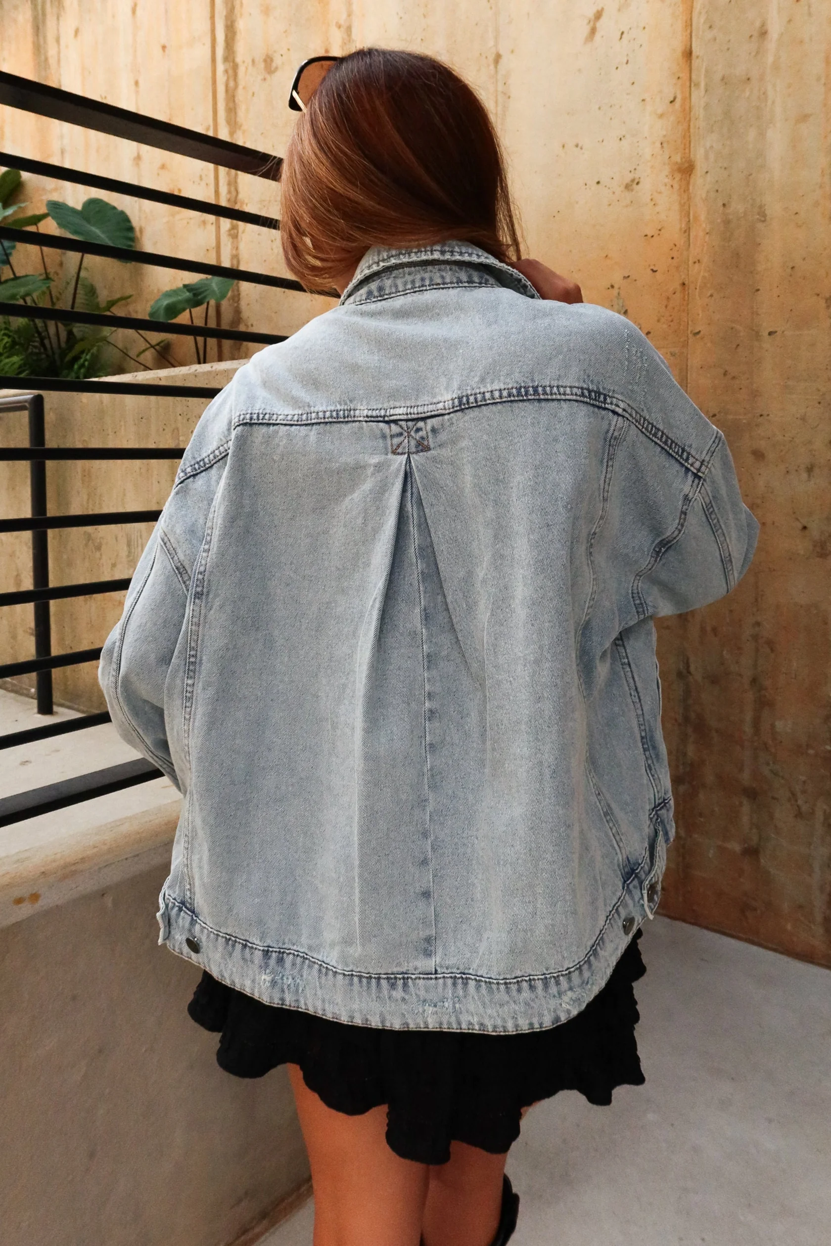 Sydney Light Wash Denim Jacket - Image 5