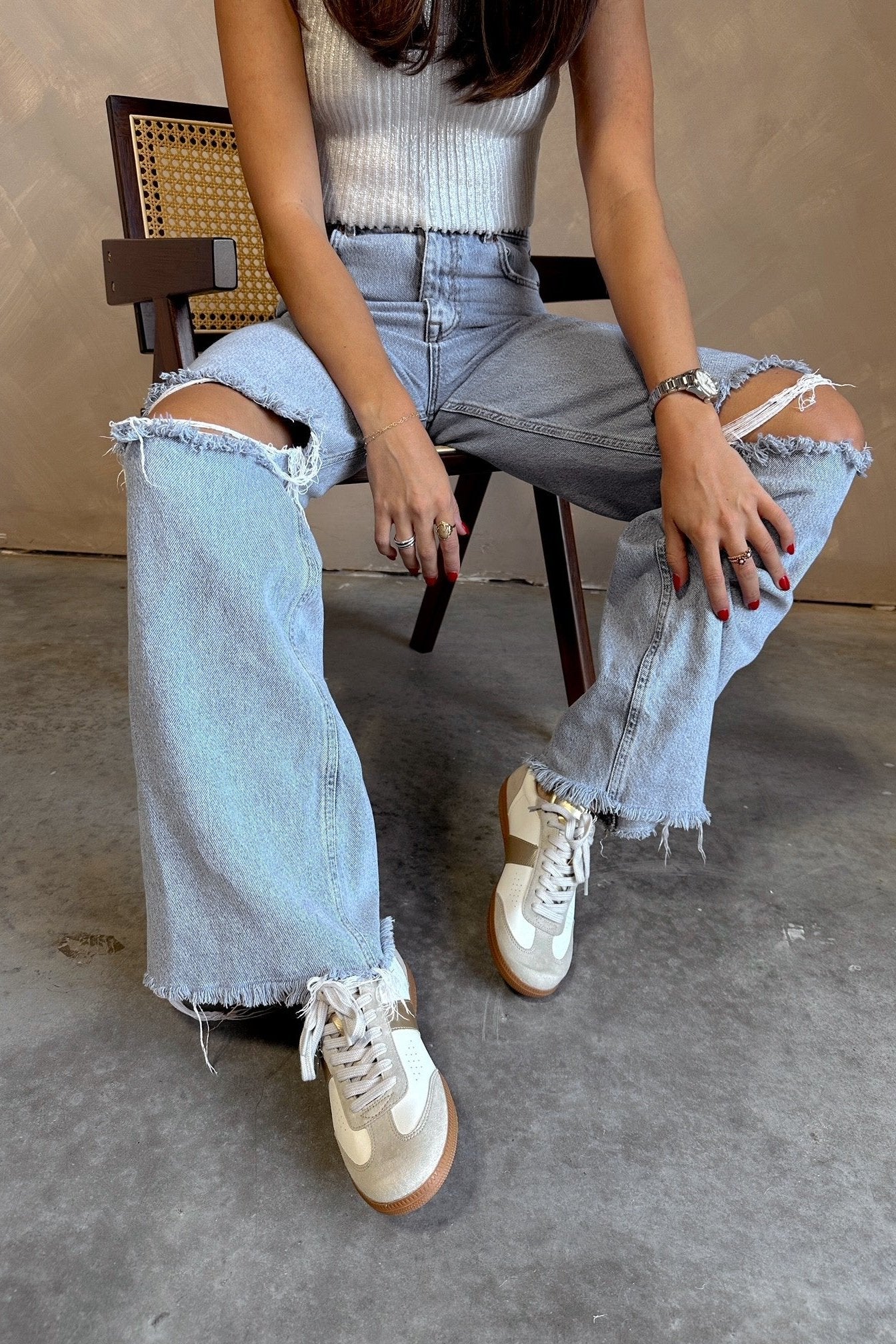 Sydney Gold Sneaker - Image 6