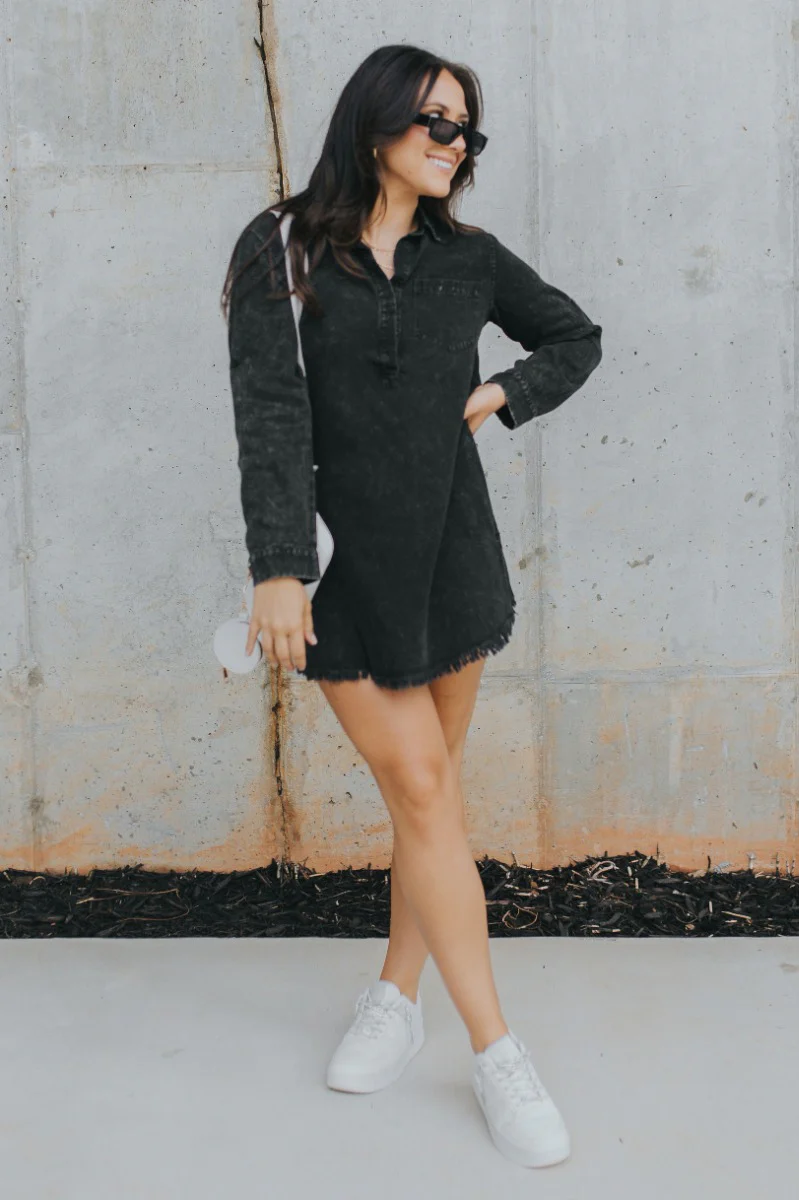 Talk The Talk Dress in Black