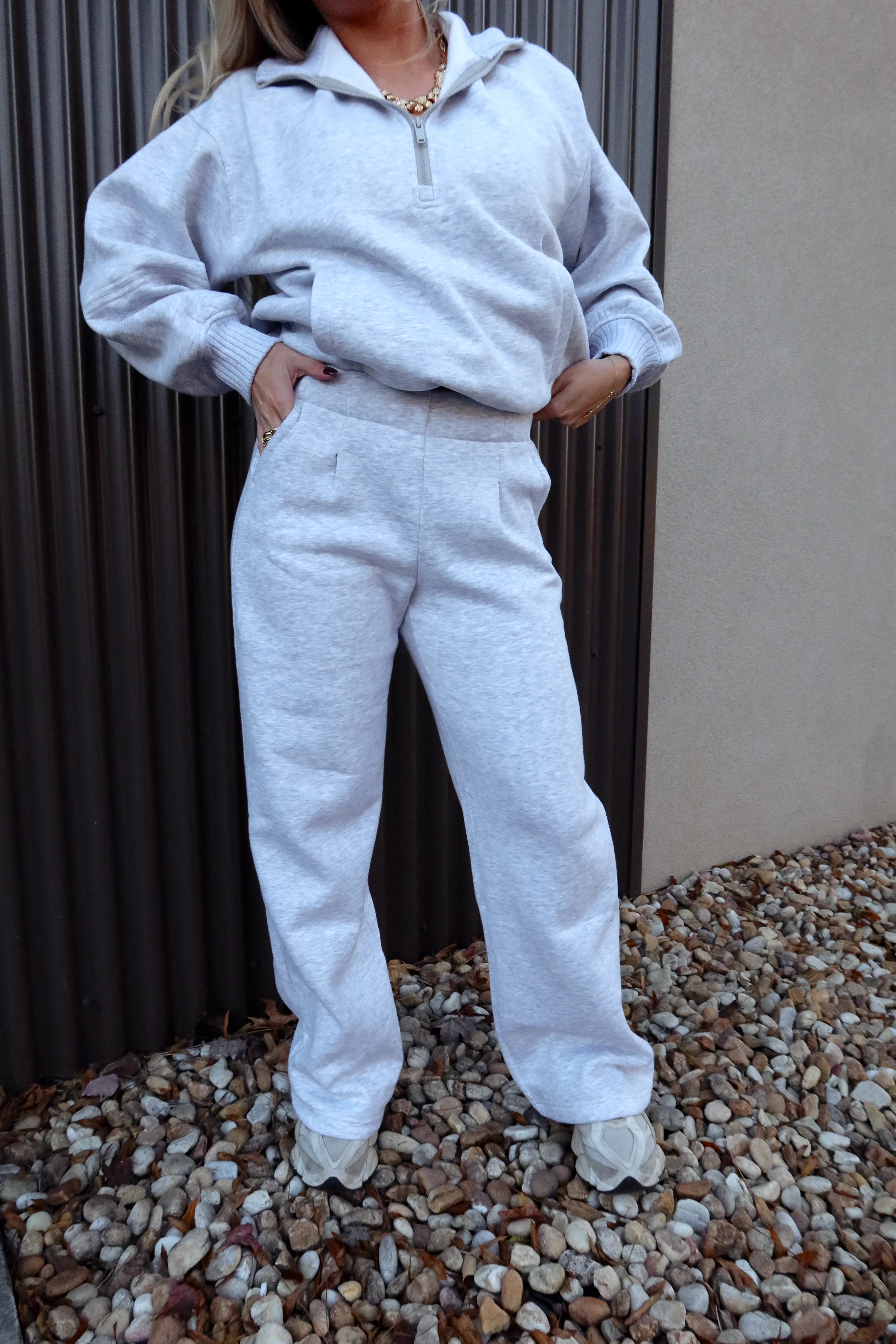 Taylor Heather Grey Lounge Pants - Image 2