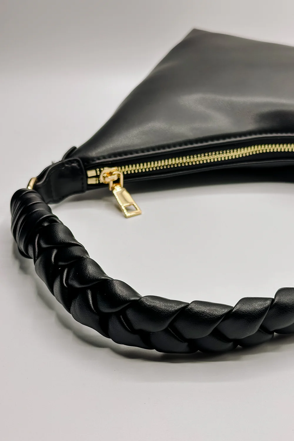 Taylor Leather Braided Strap Purse - Image 3