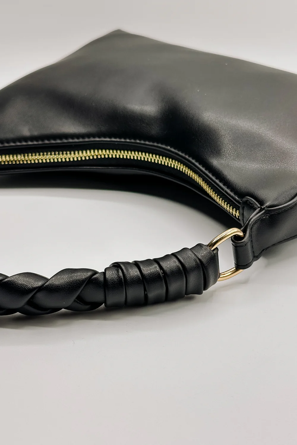 Taylor Leather Braided Strap Purse - Image 4
