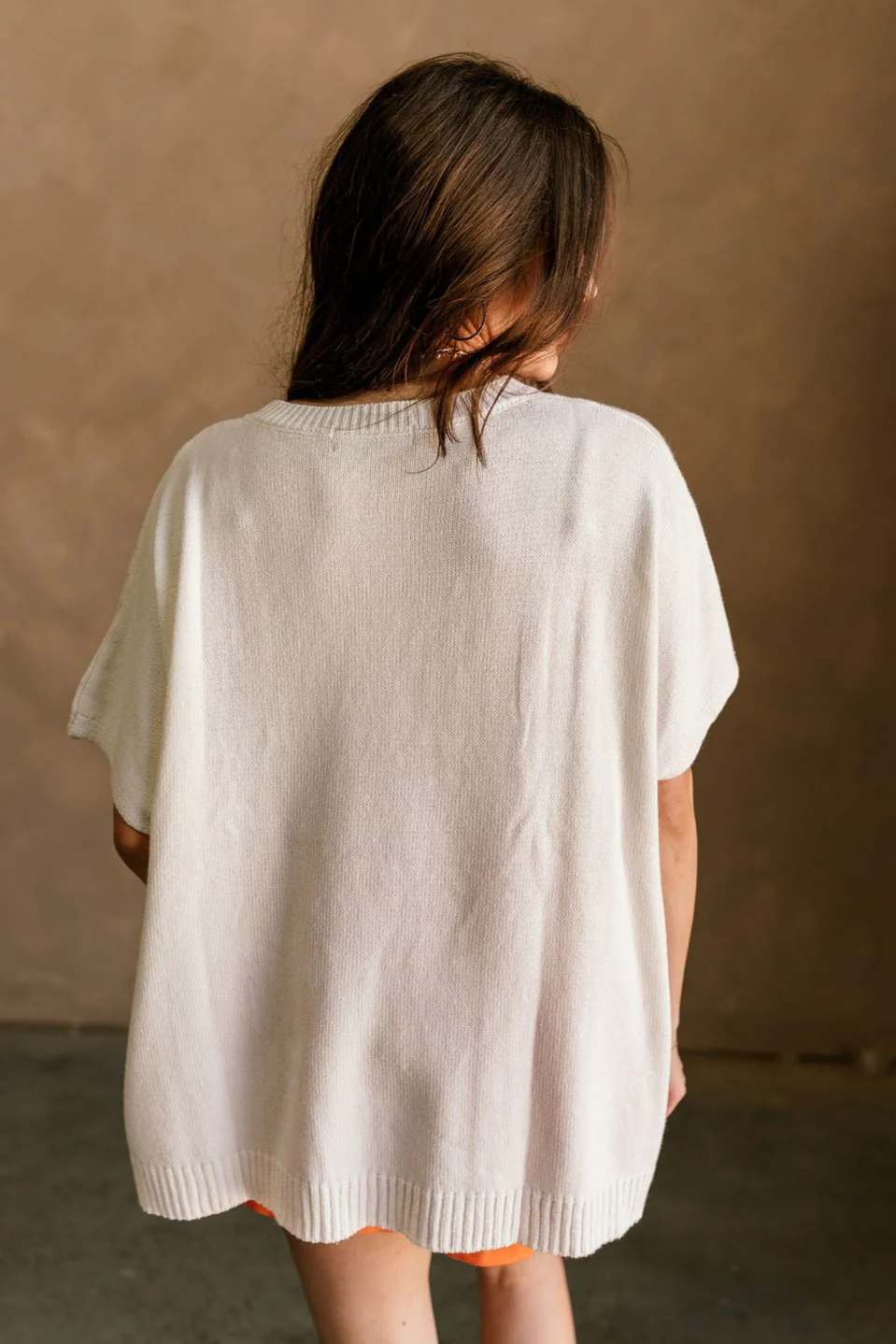 Tennessee T Orange & White Short Sleeve Sweater - Image 6