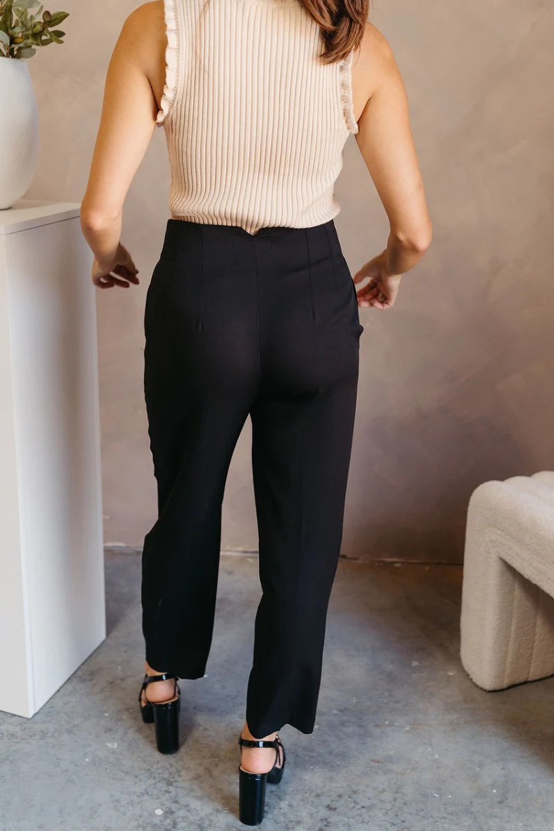 Tessa Black Dress Pants - Image 6