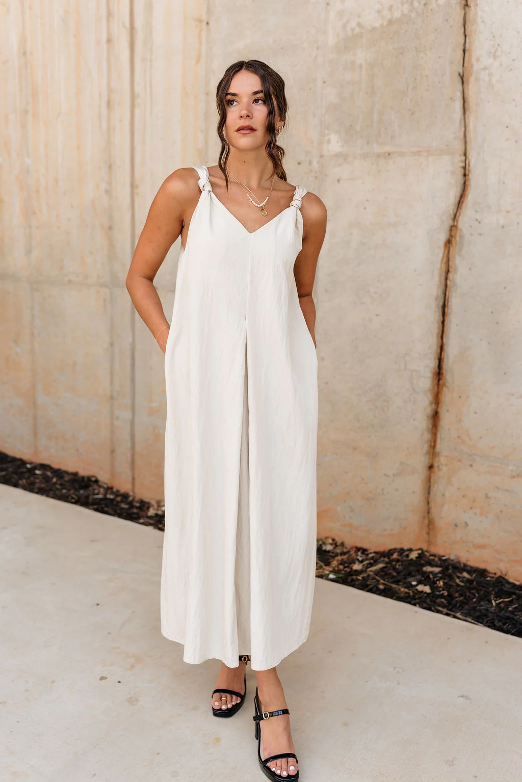 AMY CREAM DRESS