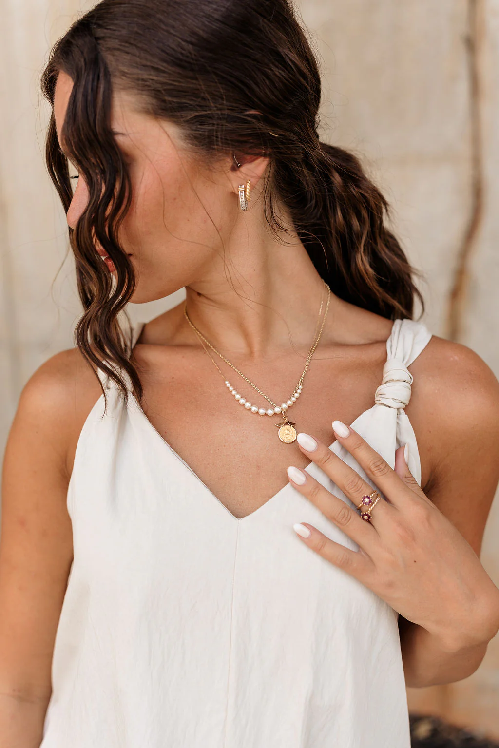 AMY CREAM DRESS - Image 5