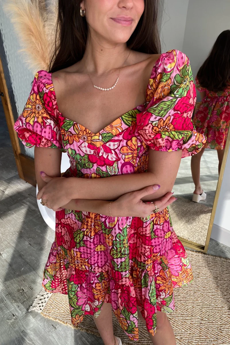 The Best Memory Floral Dress - Image 2