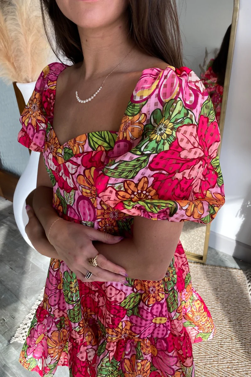 The Best Memory Floral Dress - Image 3