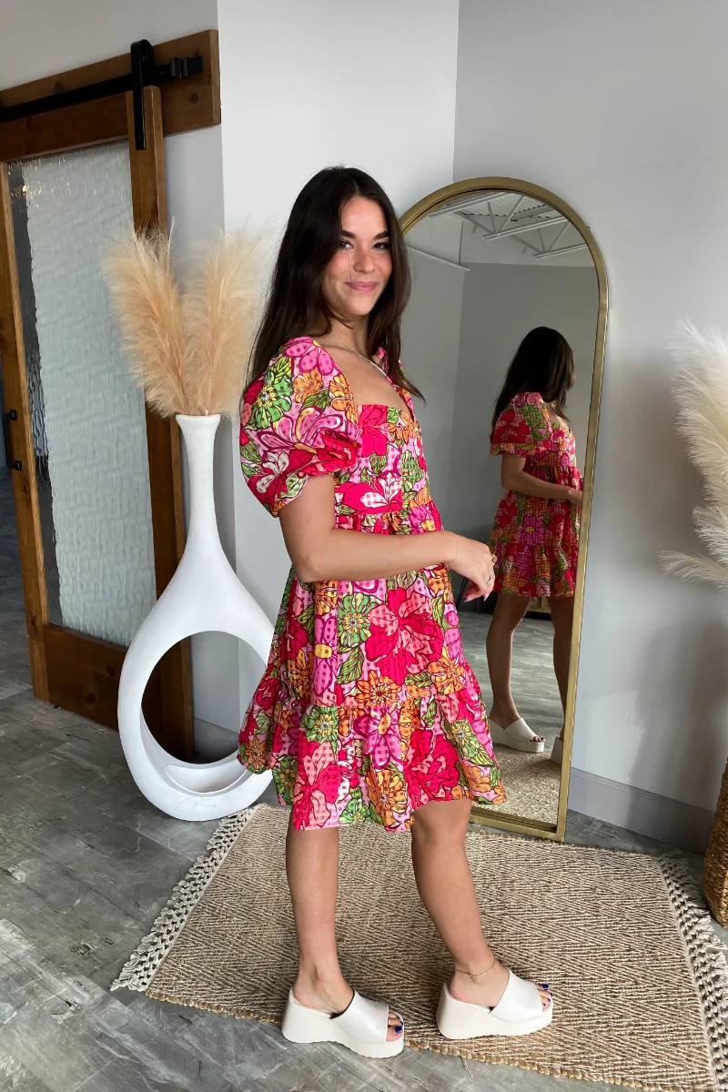 The Best Memory Floral Dress - Image 4
