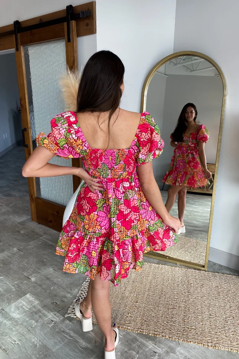 The Best Memory Floral Dress - Image 5