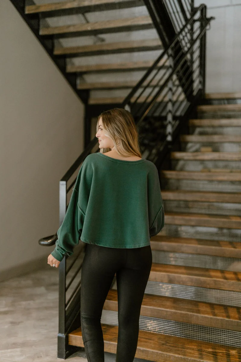 The Best Thing Sweater In Green - Image 4