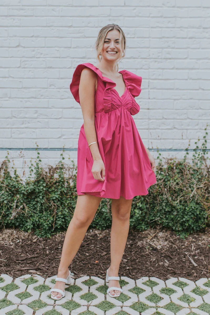 Total Knockout Dress in Pink - Image 2