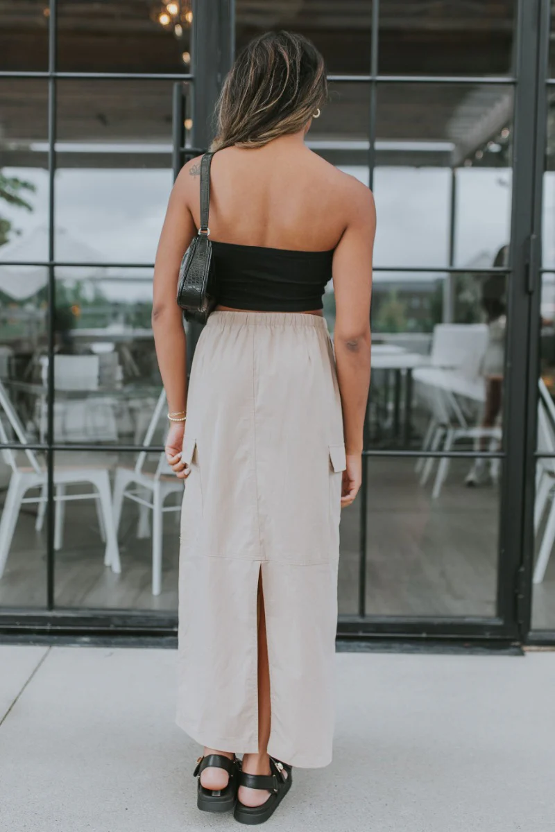 Trend Setter Cargo Midi Skirt - Image 6