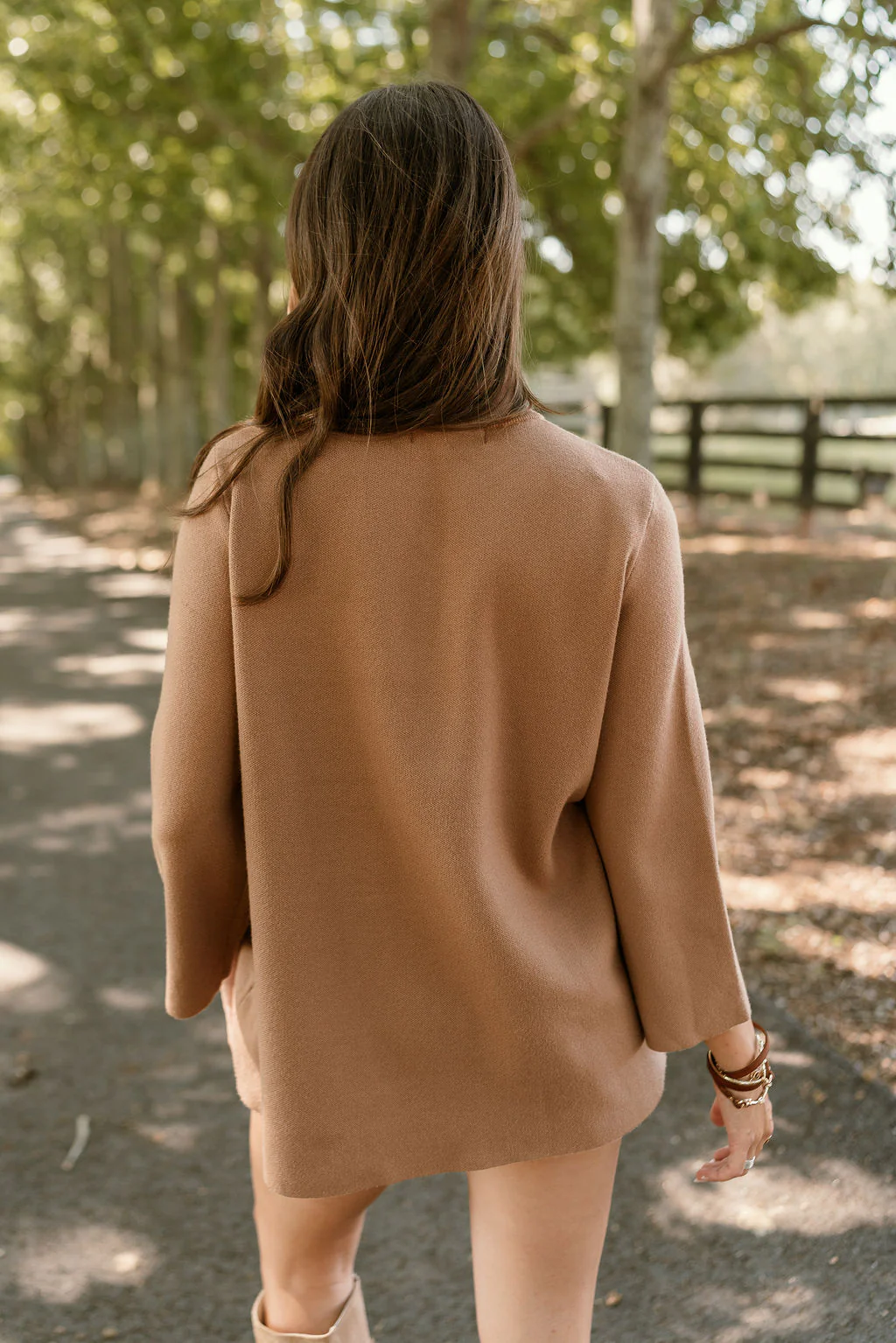 Trish Camel Mock Neck Sweater - Image 5