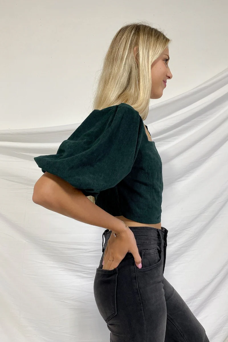 Turn Back Time Corduroy Top - Image 5