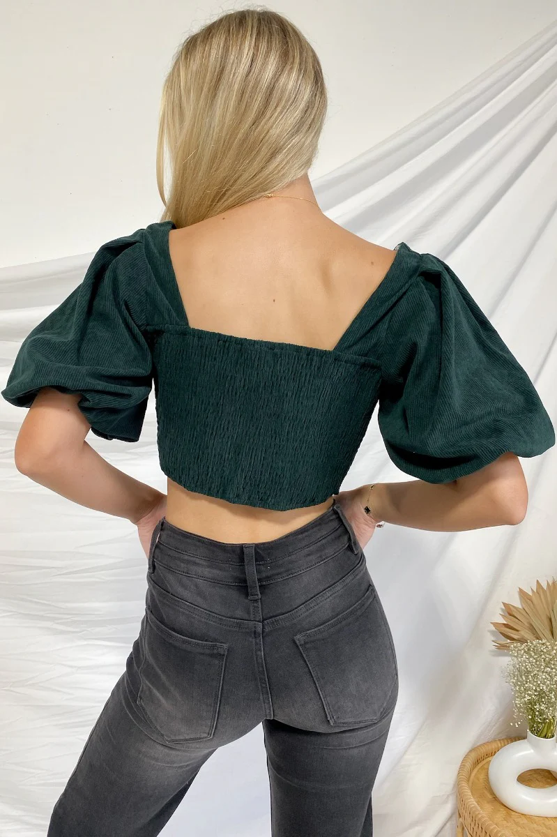 Turn Back Time Corduroy Top - Image 6