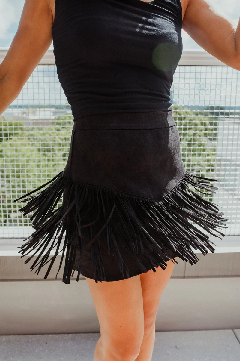 Twist and Shout Mini Skirt