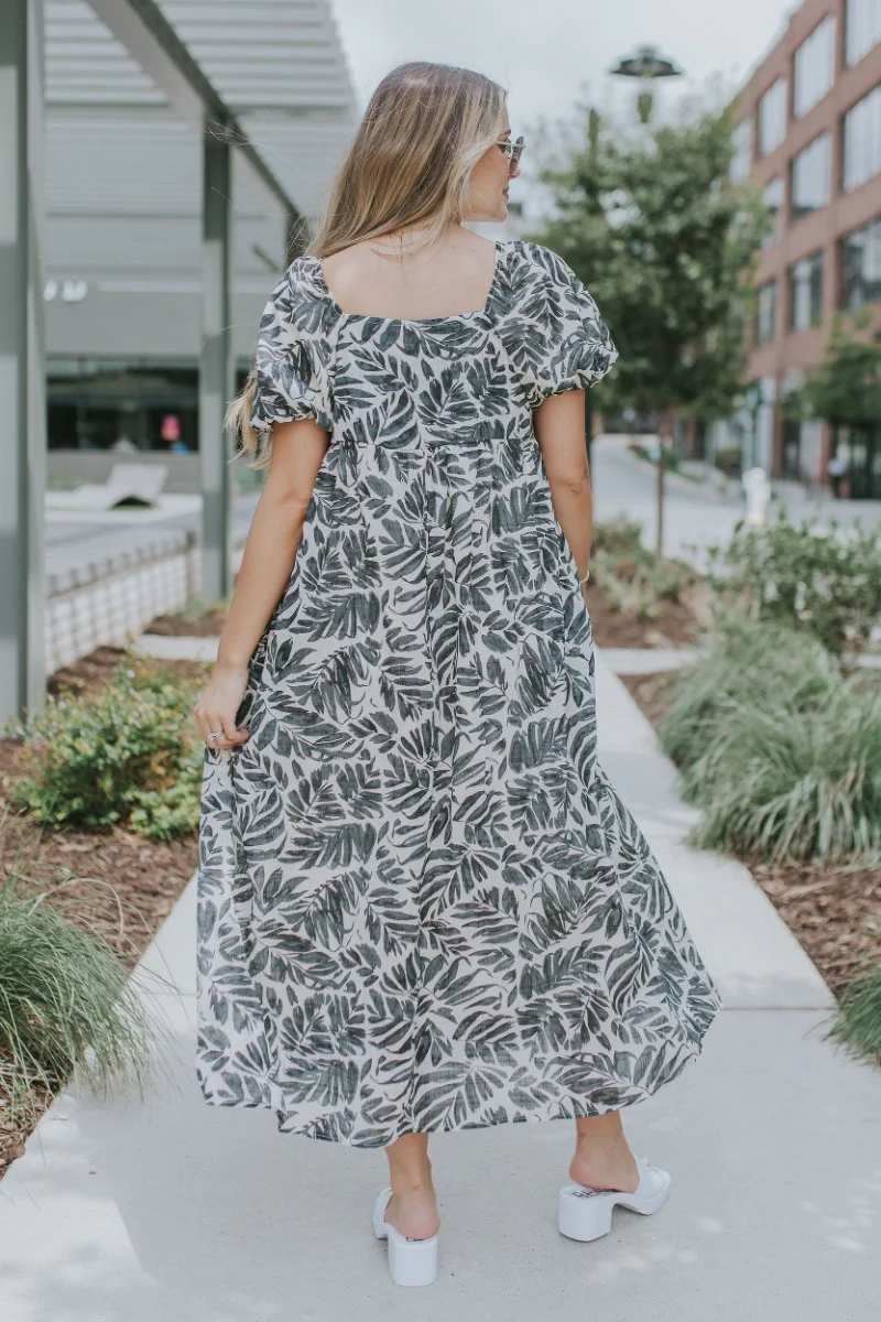 Under the Palms Midi Dress - Image 7