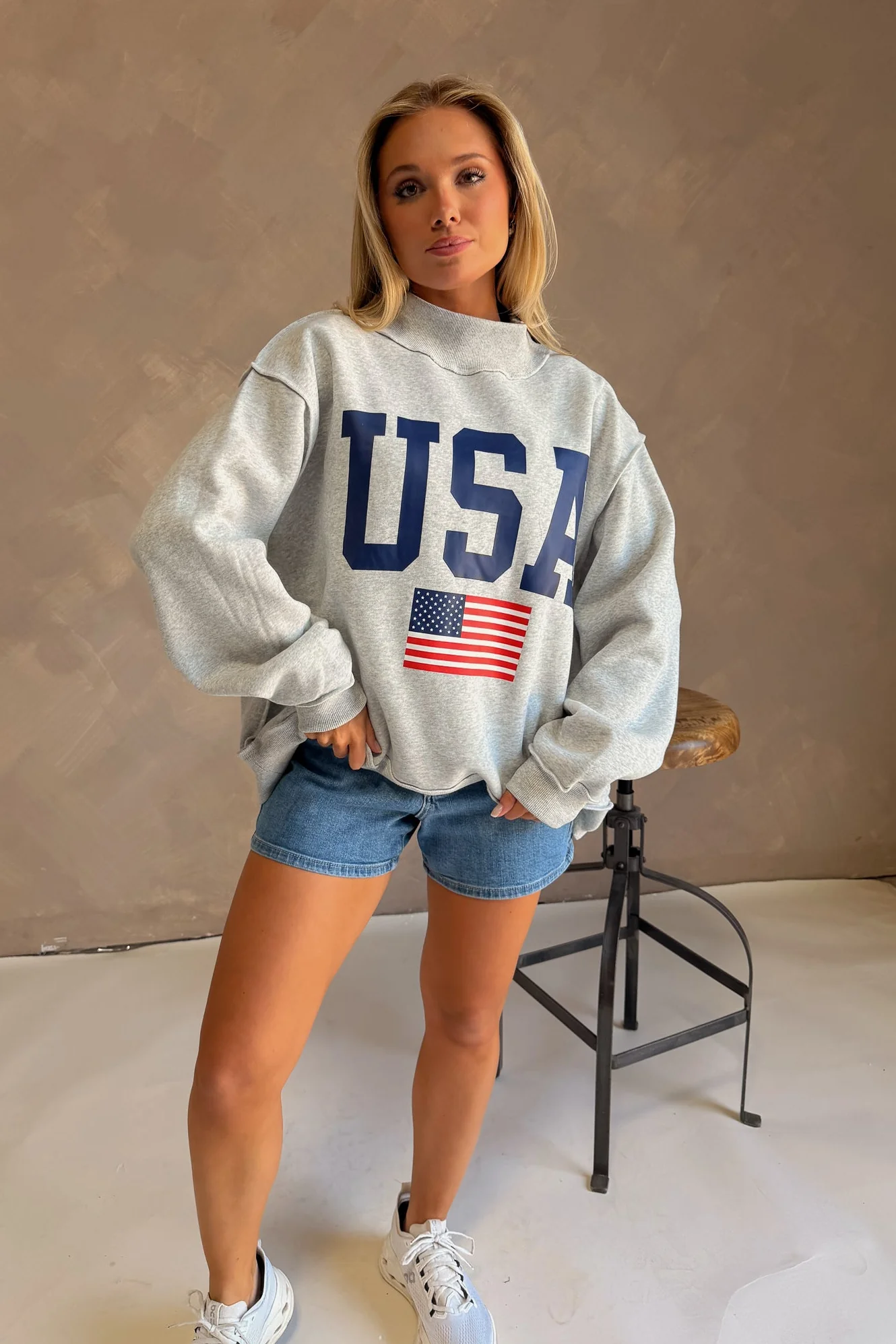 USA / America Reversible Sweatshirt - Image 2