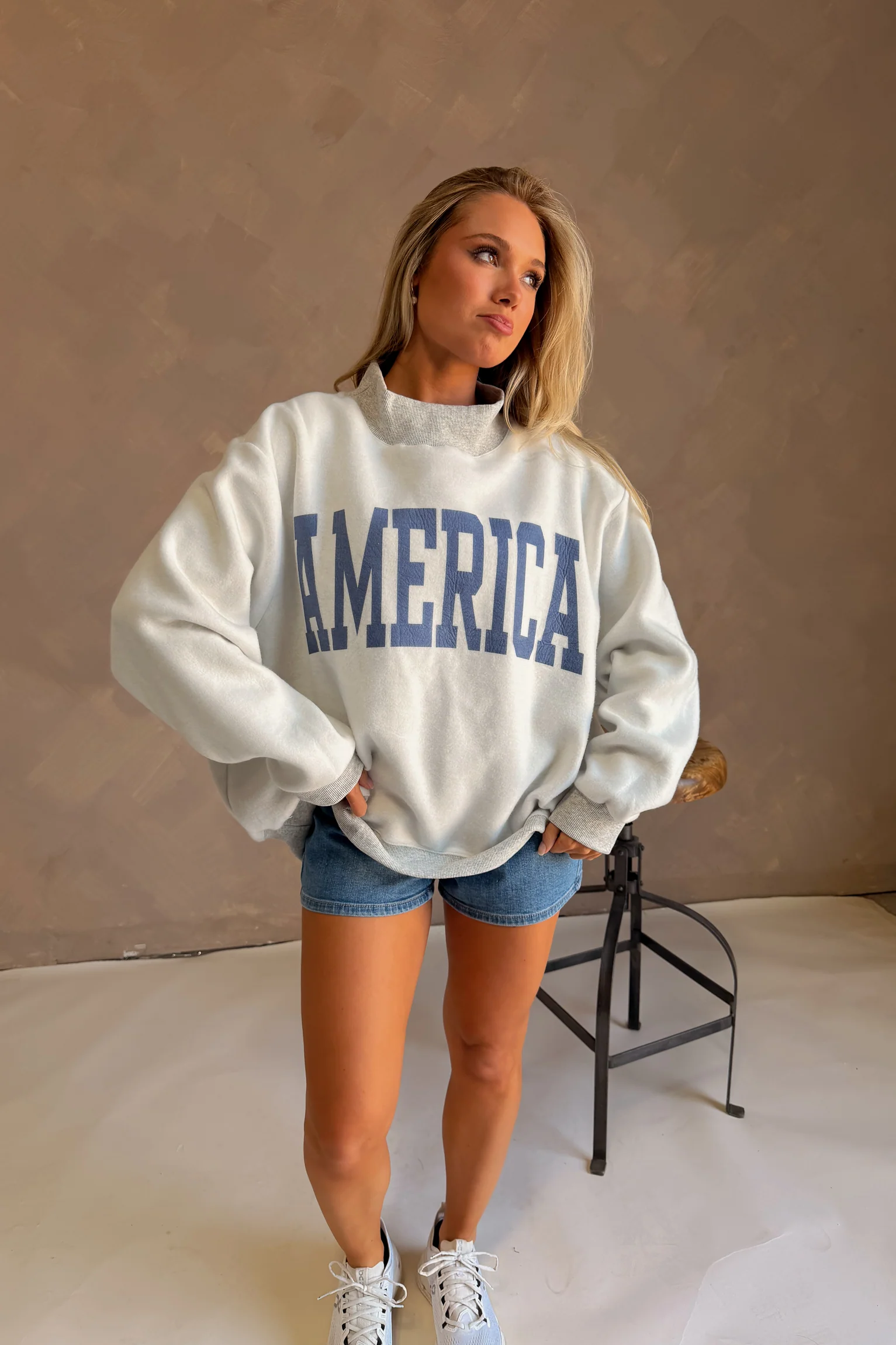 USA / America Reversible Sweatshirt - Image 3