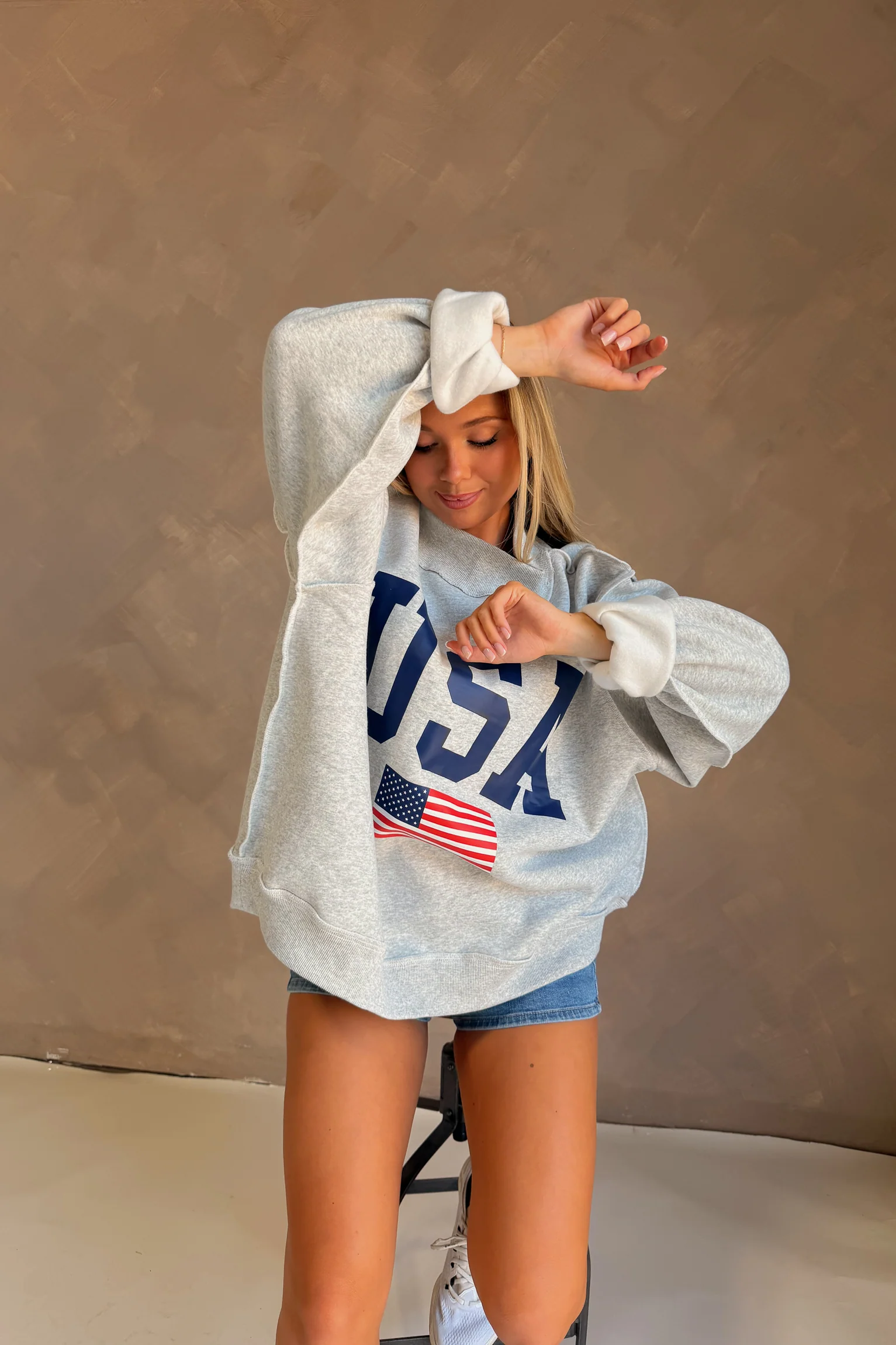 USA / America Reversible Sweatshirt - Image 8