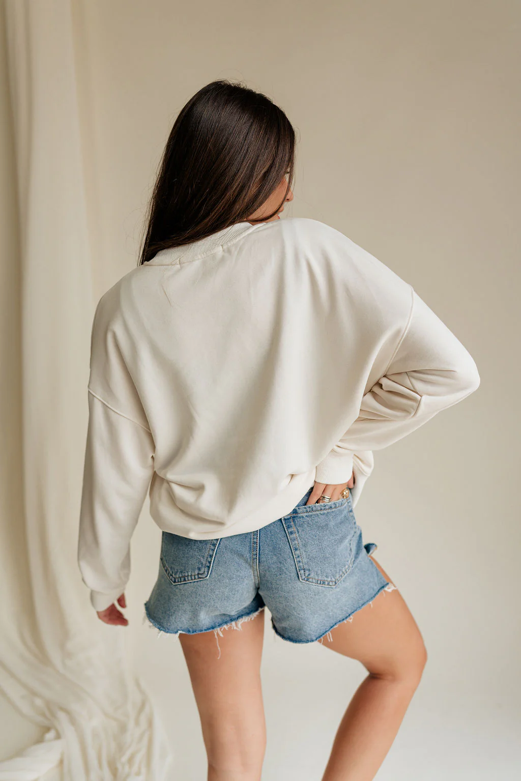 USA Ivory Graphic Sweatshirt - Image 7