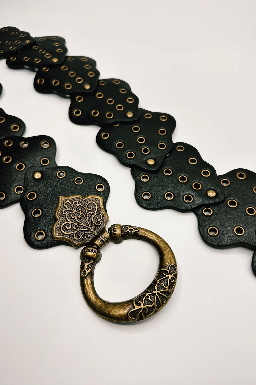 Vanessa Wide Grommet Belt - Image 13