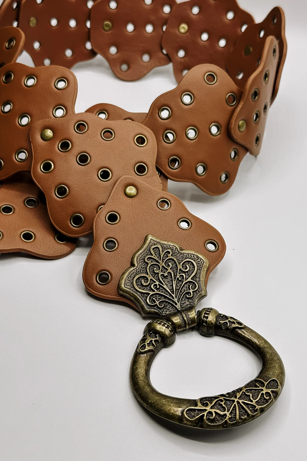 Vanessa Wide Grommet Belt - Image 19