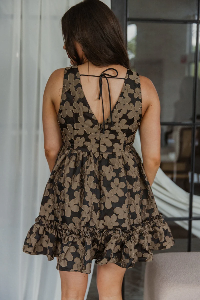 Wait For You Floral Dress - Image 6