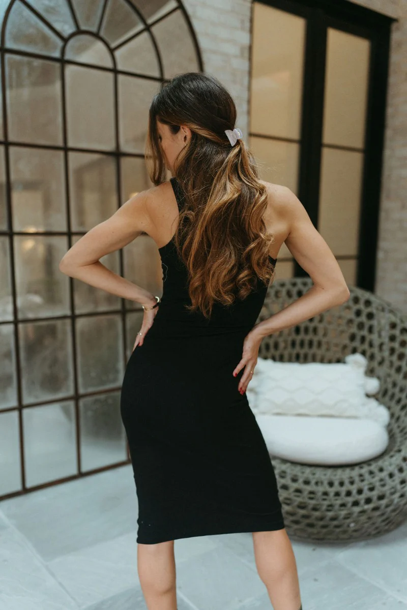 Walk Of Fame Dress in Black - Image 4
