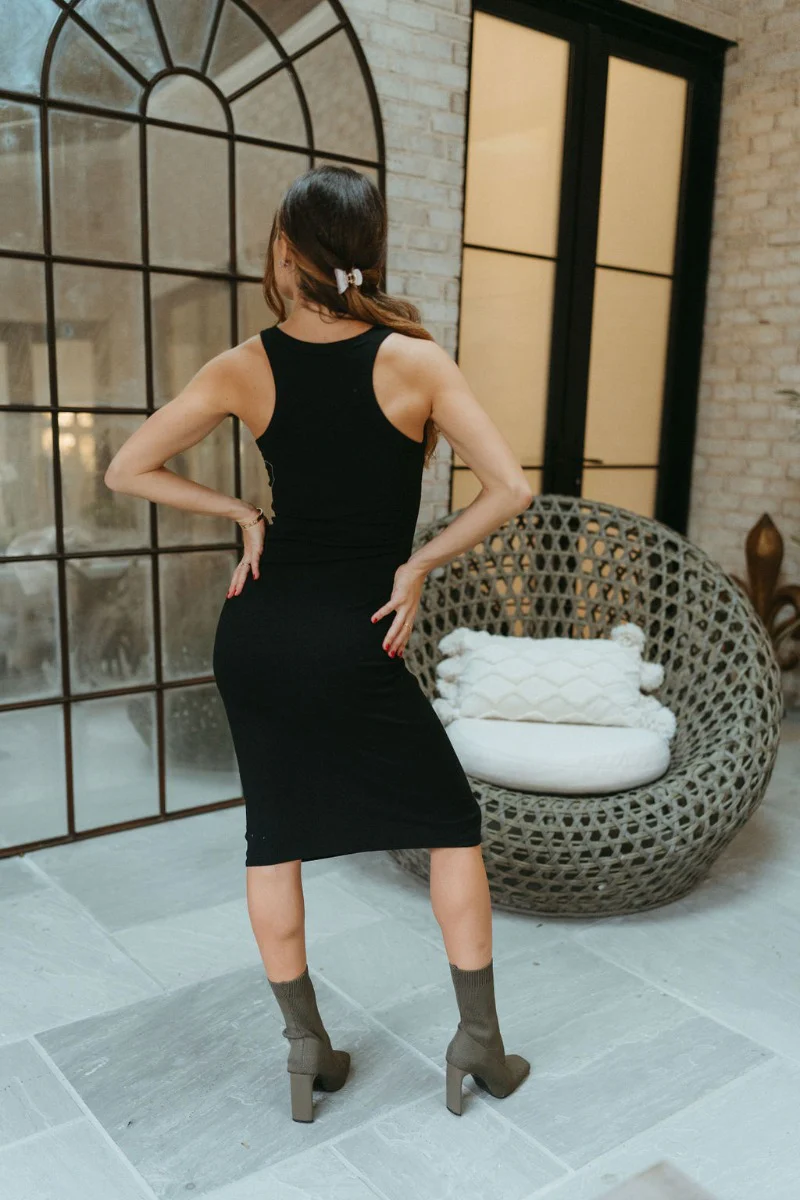 Walk Of Fame Dress in Black - Image 5