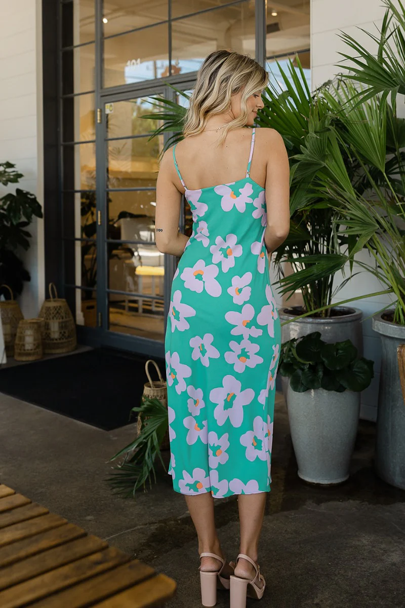 Wanderlust Floral Midi Dress - Image 4