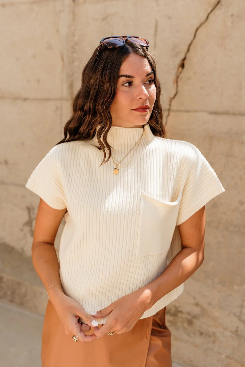 Waverly Mock Neck Sweater - Image 2