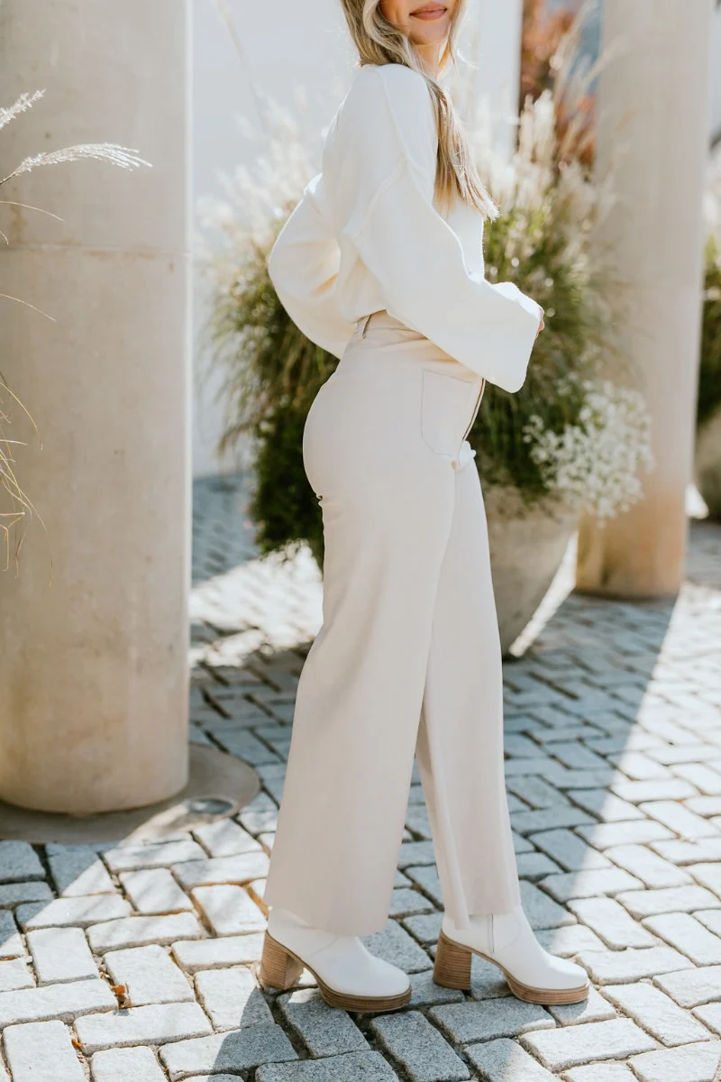 Won't Change My Mind Faux-Leather Pants - Image 3