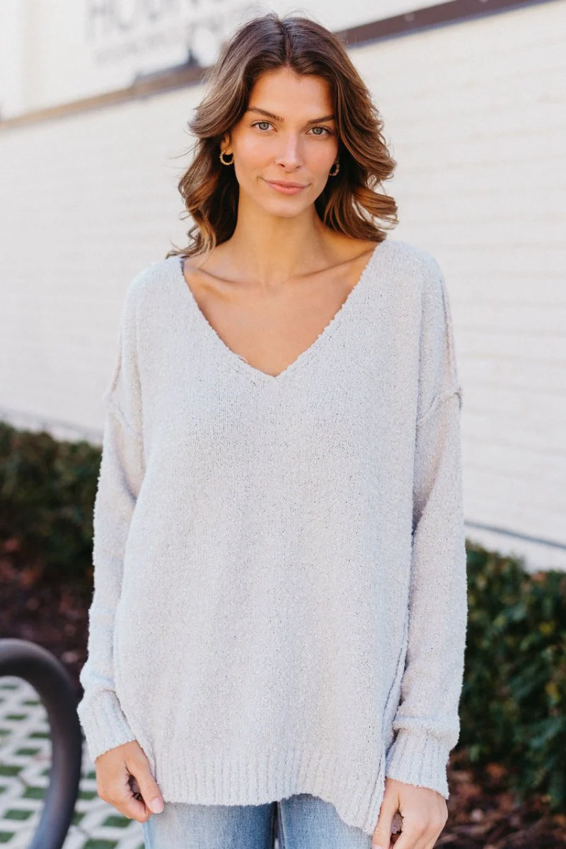Winter Wonderland Sweater in Grey