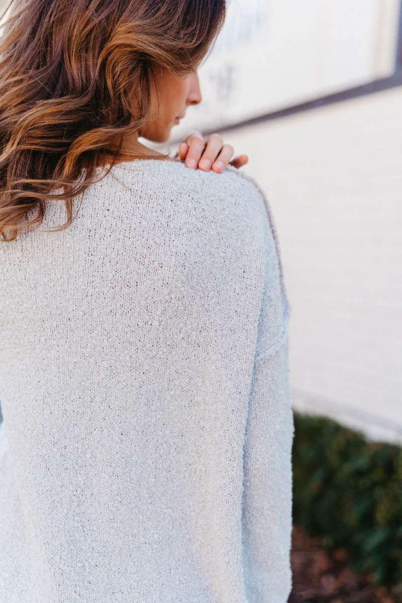 Winter Wonderland Sweater in Grey - Image 5