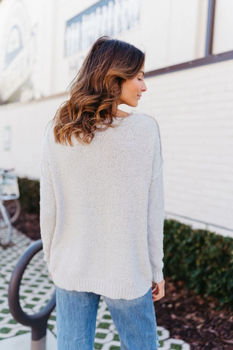 Winter Wonderland Sweater in Grey - Image 6