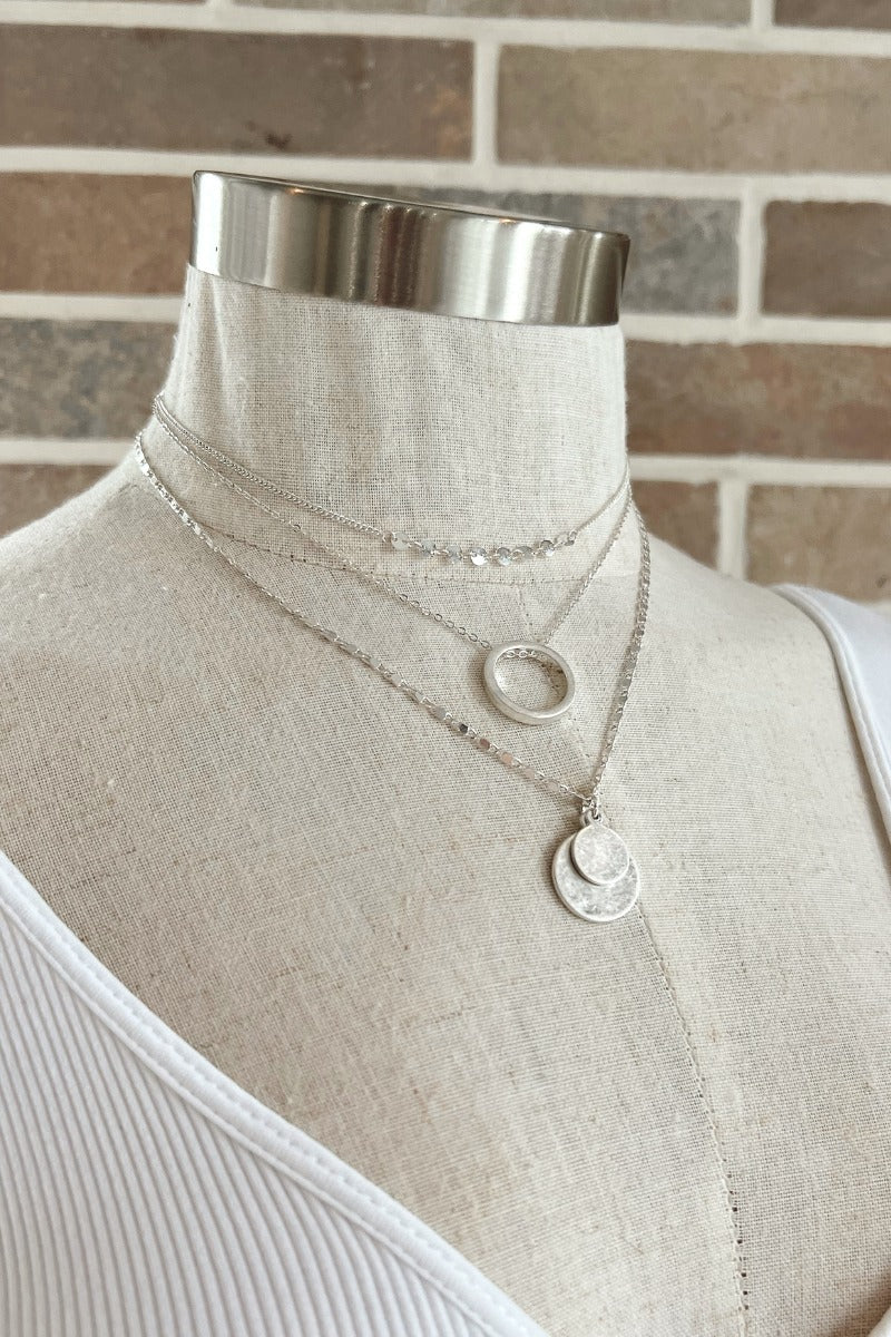 With You Necklace in Silver - Image 2