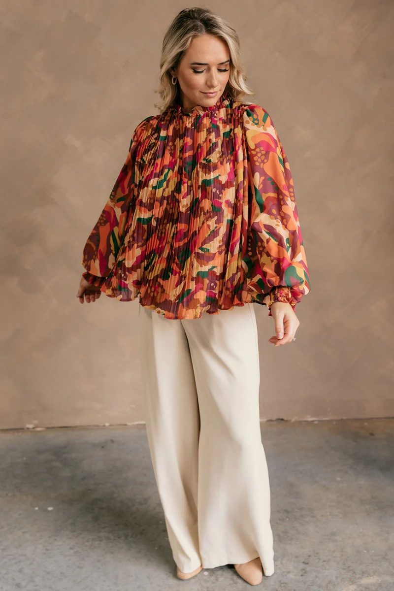 Wrenley Multi Long Sleeve Top - Image 2