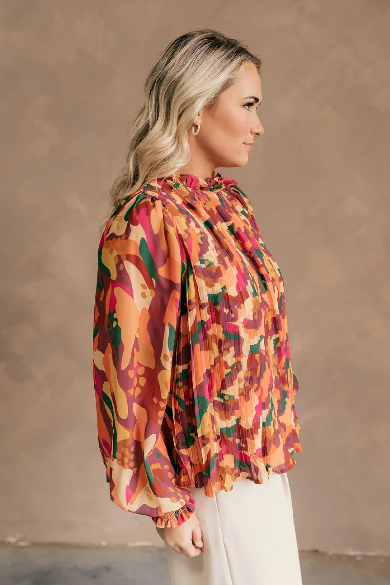 Wrenley Multi Long Sleeve Top - Image 5