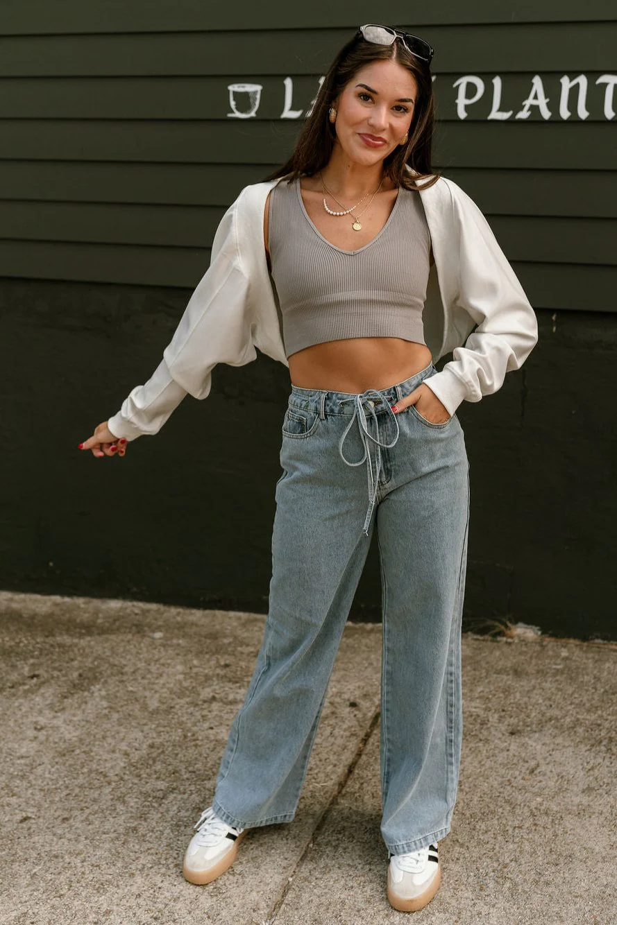 Keira Open Long Sleeve Top - Image 2