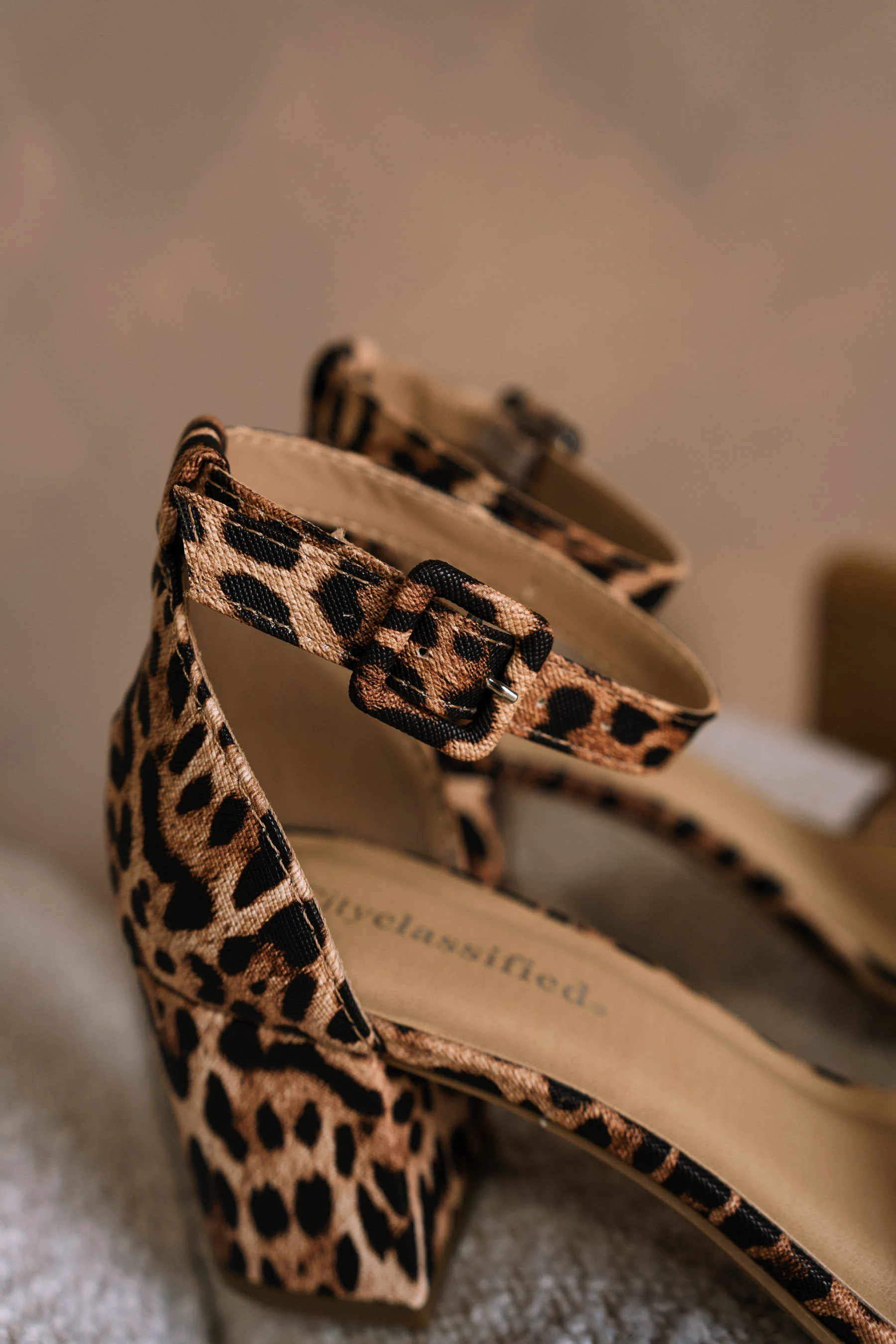 Zariah Leopard Block Dress Heel - Image 3